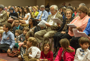 A secular Rosh Hashanah service at City Congregation