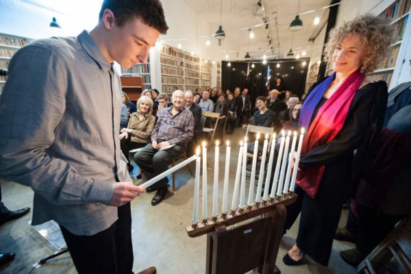 secular bar mitzvah candle lighting