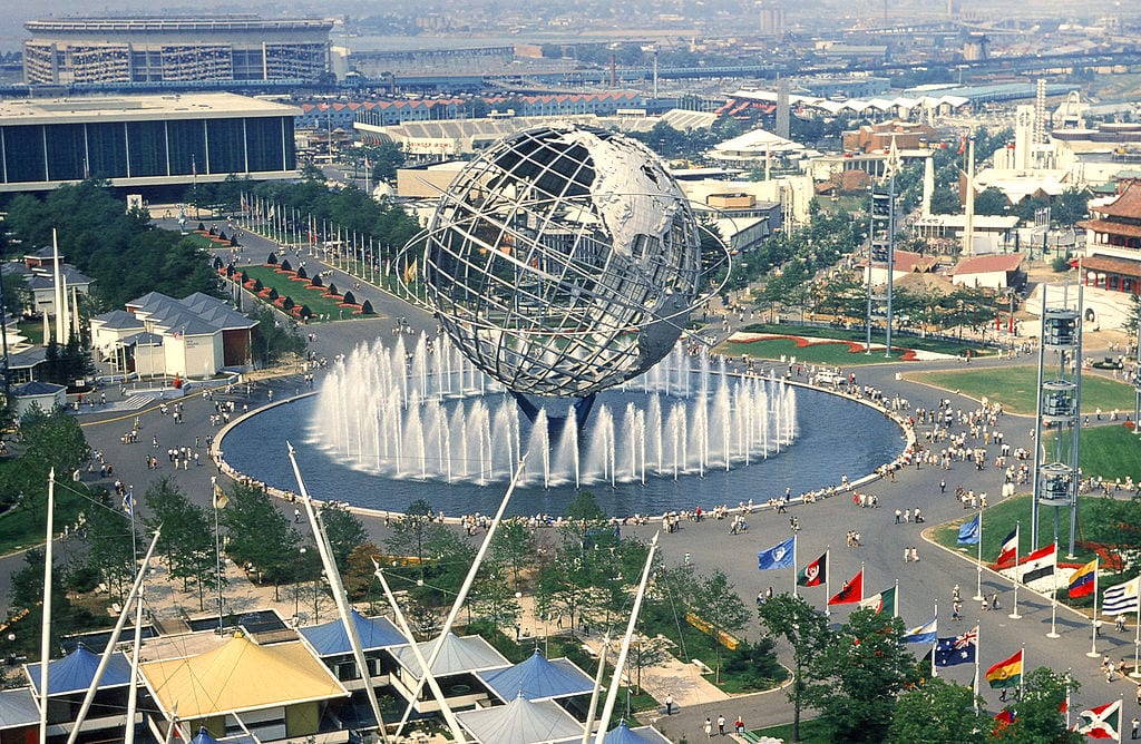 NY World's Fair 1964-1965 queens globe corona park