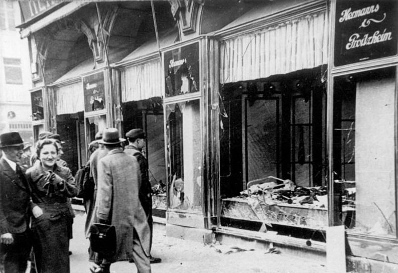 Kristallnacht, Nov. 1938