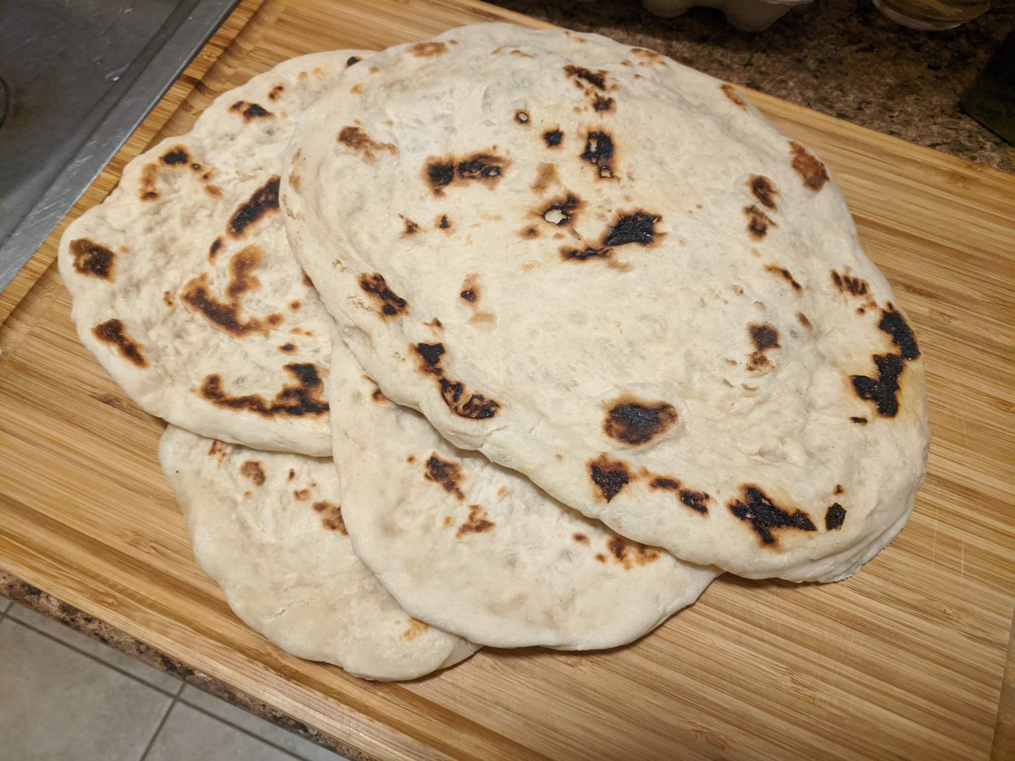 Khubz Tannour food fried bread